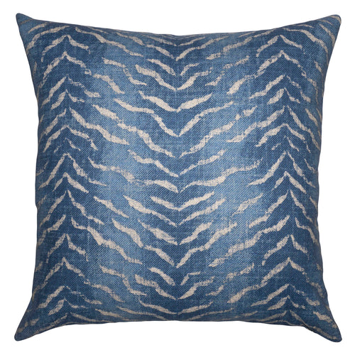 Square Feathers Exotic Cat Throw Pillow