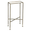 Aiden Gray Chino Mirror Side Table