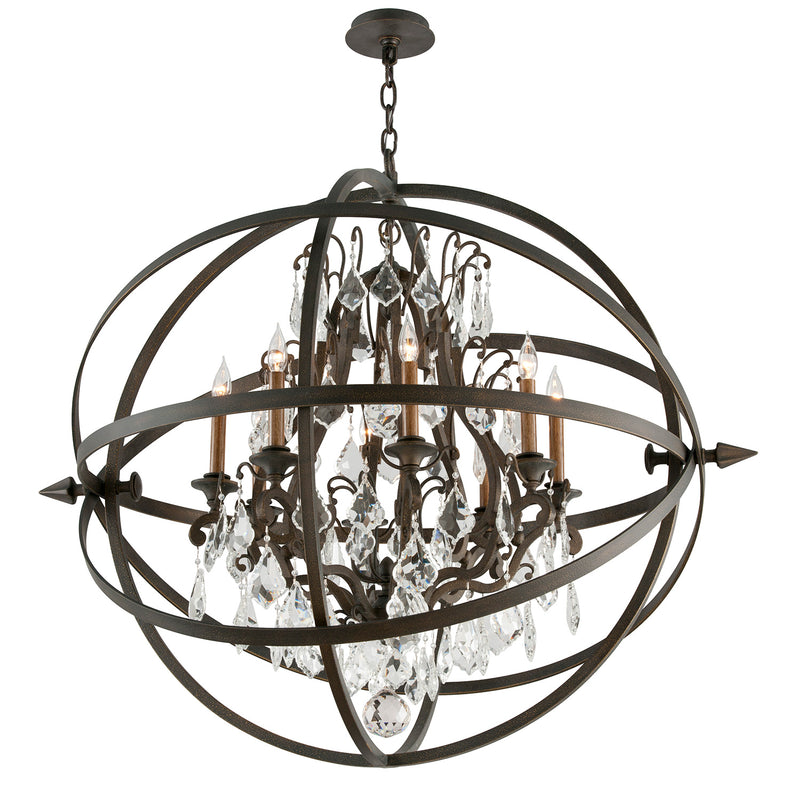 Troy Lighting Byron Chandelier – Paynes Gray
