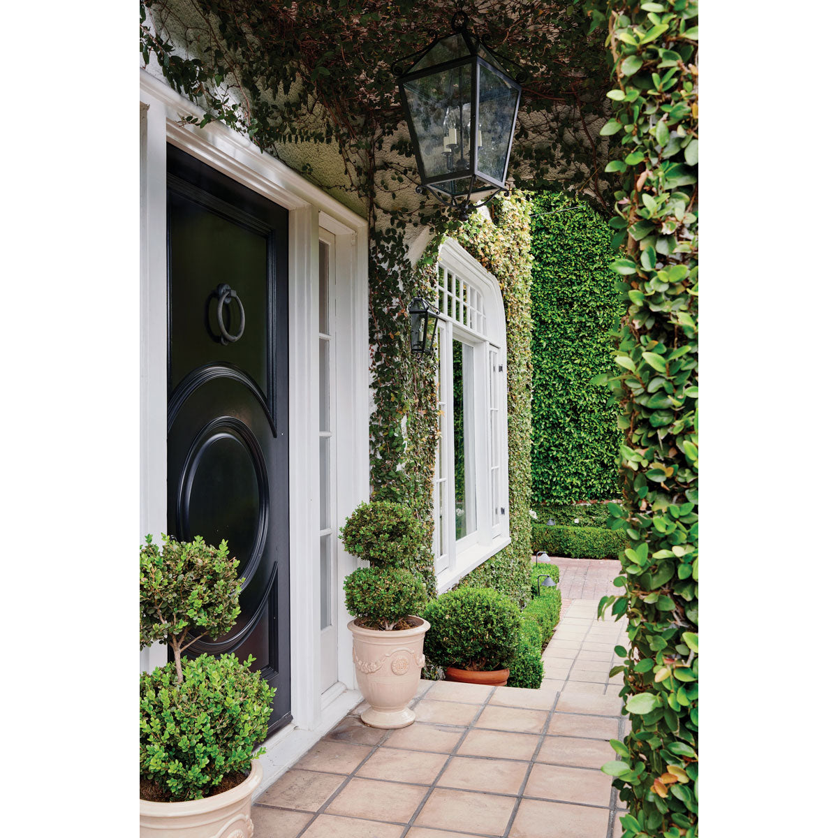 Mark D Sikes x Troy Lighting Santa Barbara County Exterior Lantern