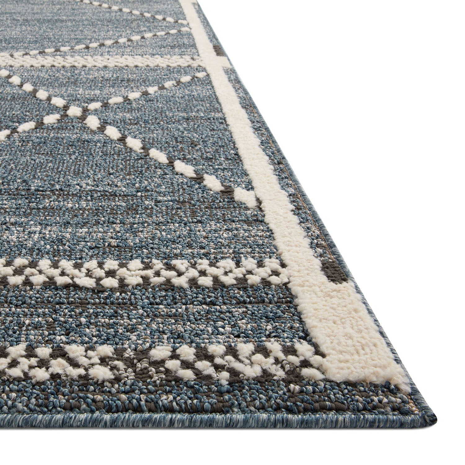 Loloi Fabian Denim/Charcoal Power Loomed Rug