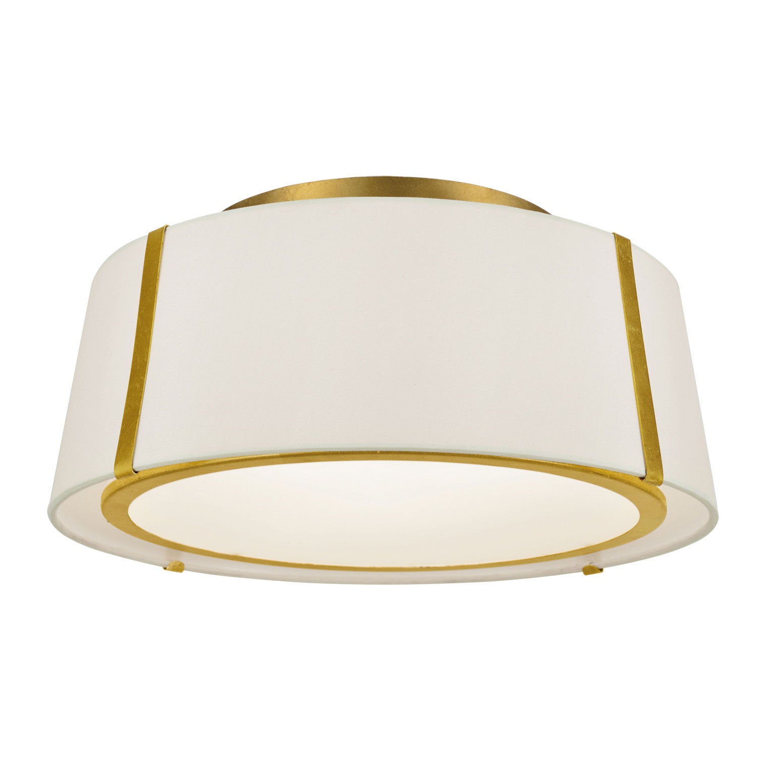 Crystorama Fulton 3-Light Flush Ceiling Mount