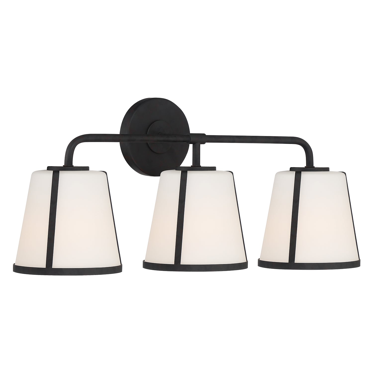Crystorama Fulton 3-Light Bath Vanity Light