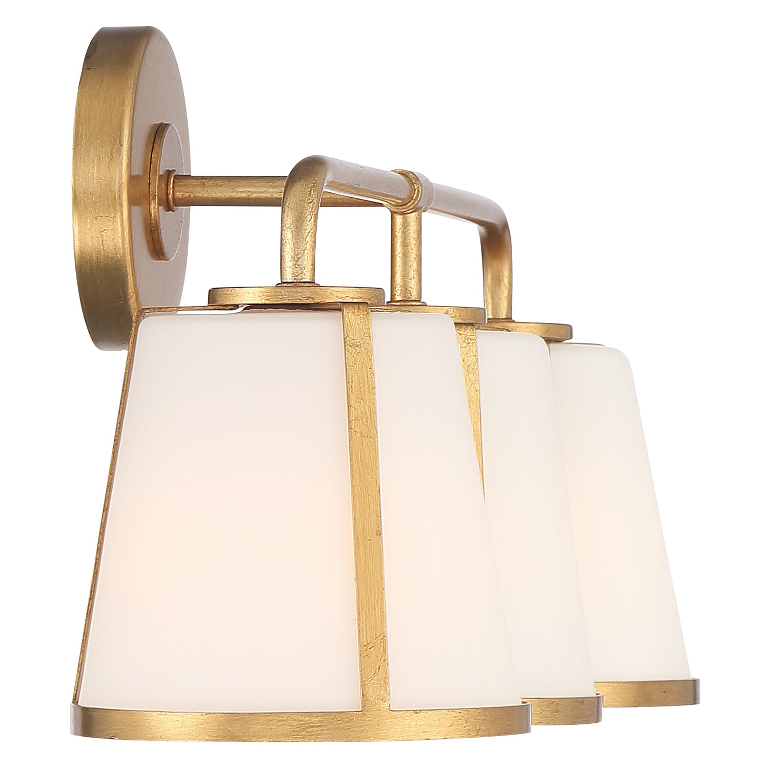 Crystorama Fulton 3-Light Bath Vanity Light
