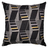 Square Feathers Fearless Throw Pillow