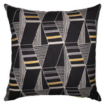 Square Feathers Fearless Throw Pillow