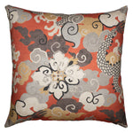 Square Feathers Festival Throw Pillow