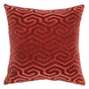 Square Feathers Freud Throw Pillow