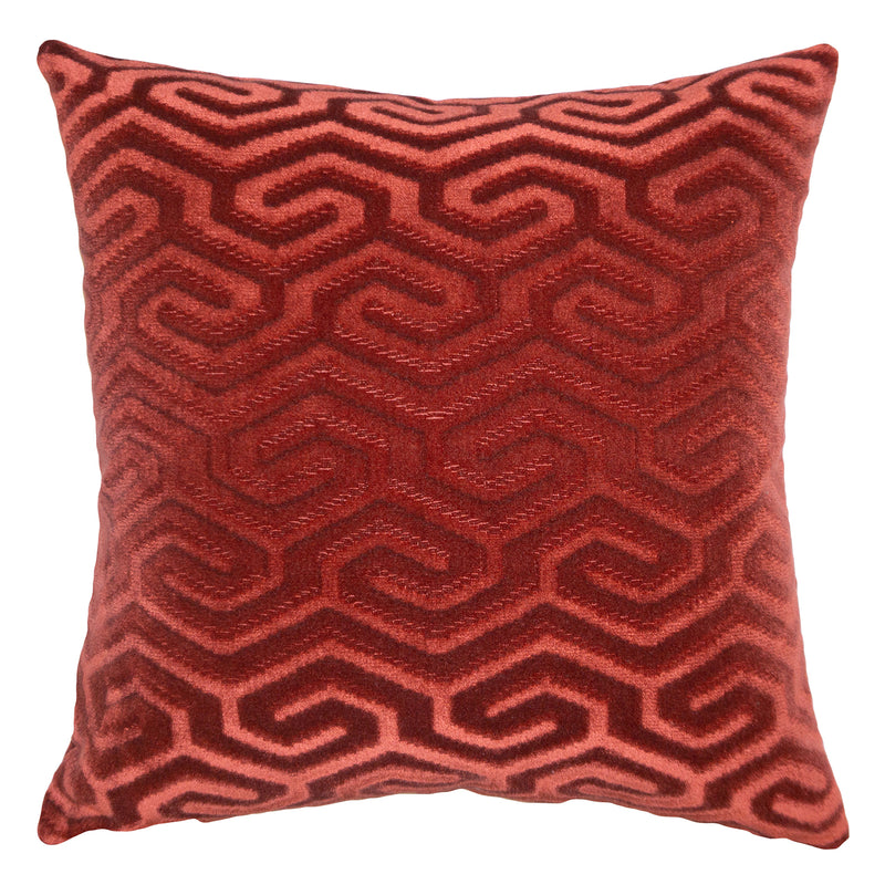 Square Feathers Freud Throw Pillow