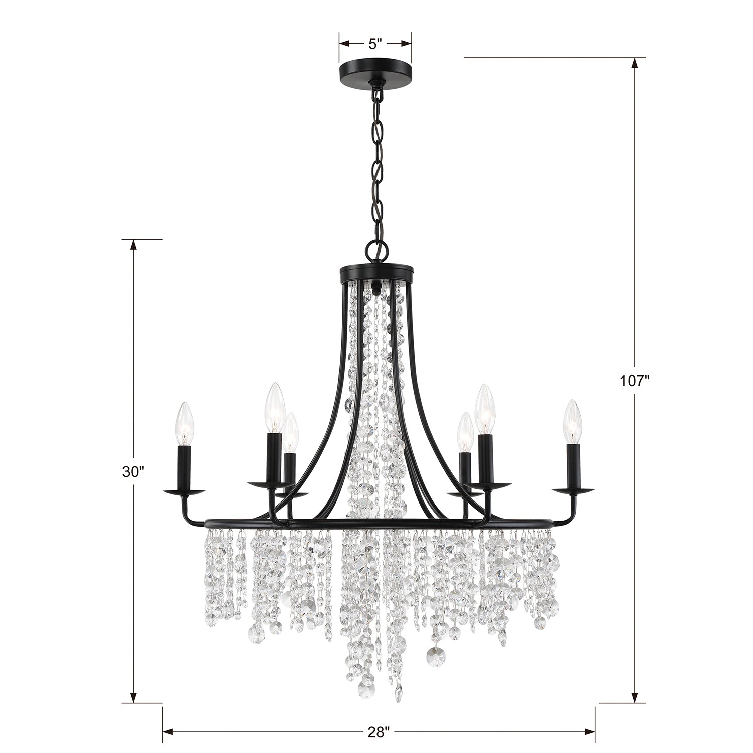 Crystorama Gabrielle Chandelier