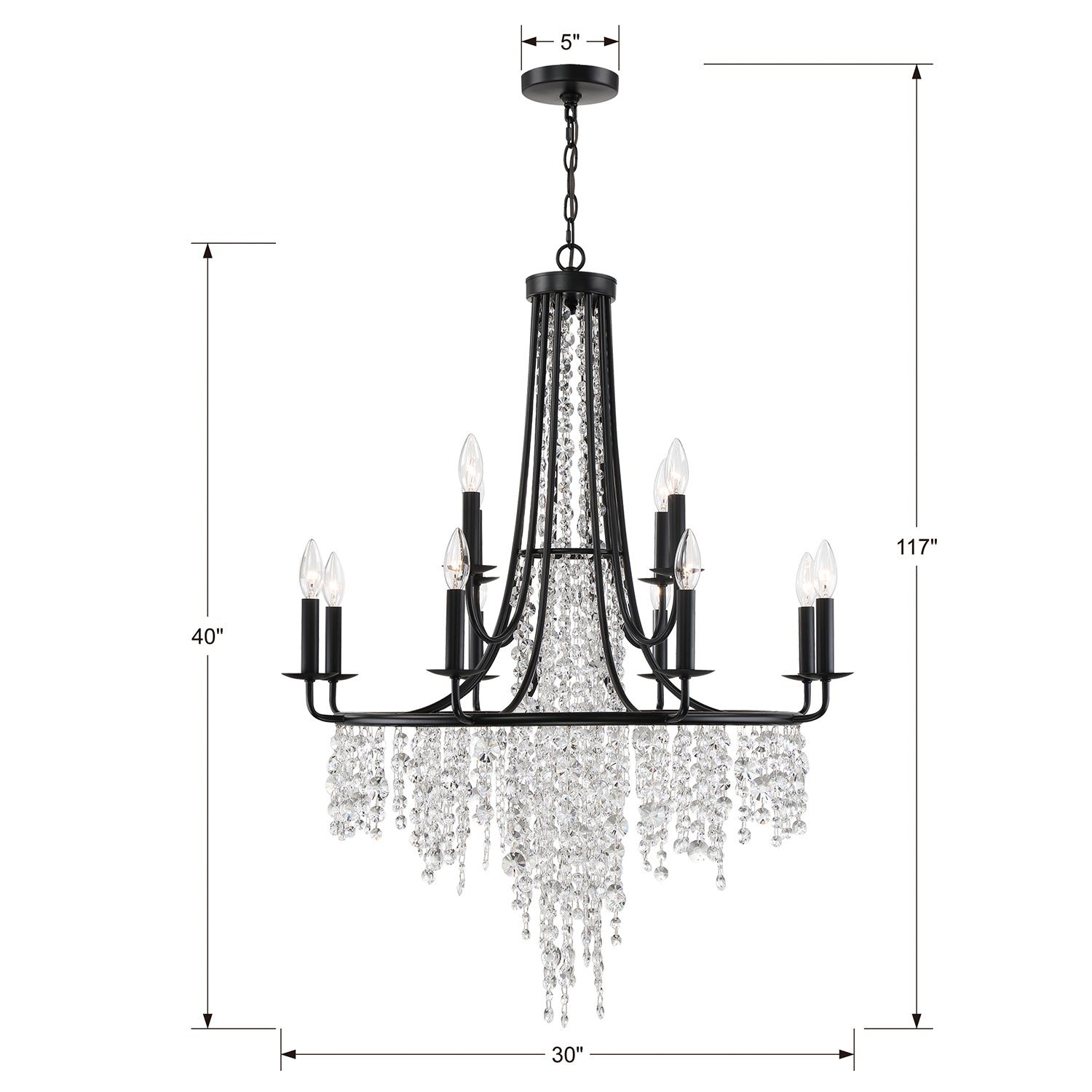 Crystorama Gabrielle Chandelier
