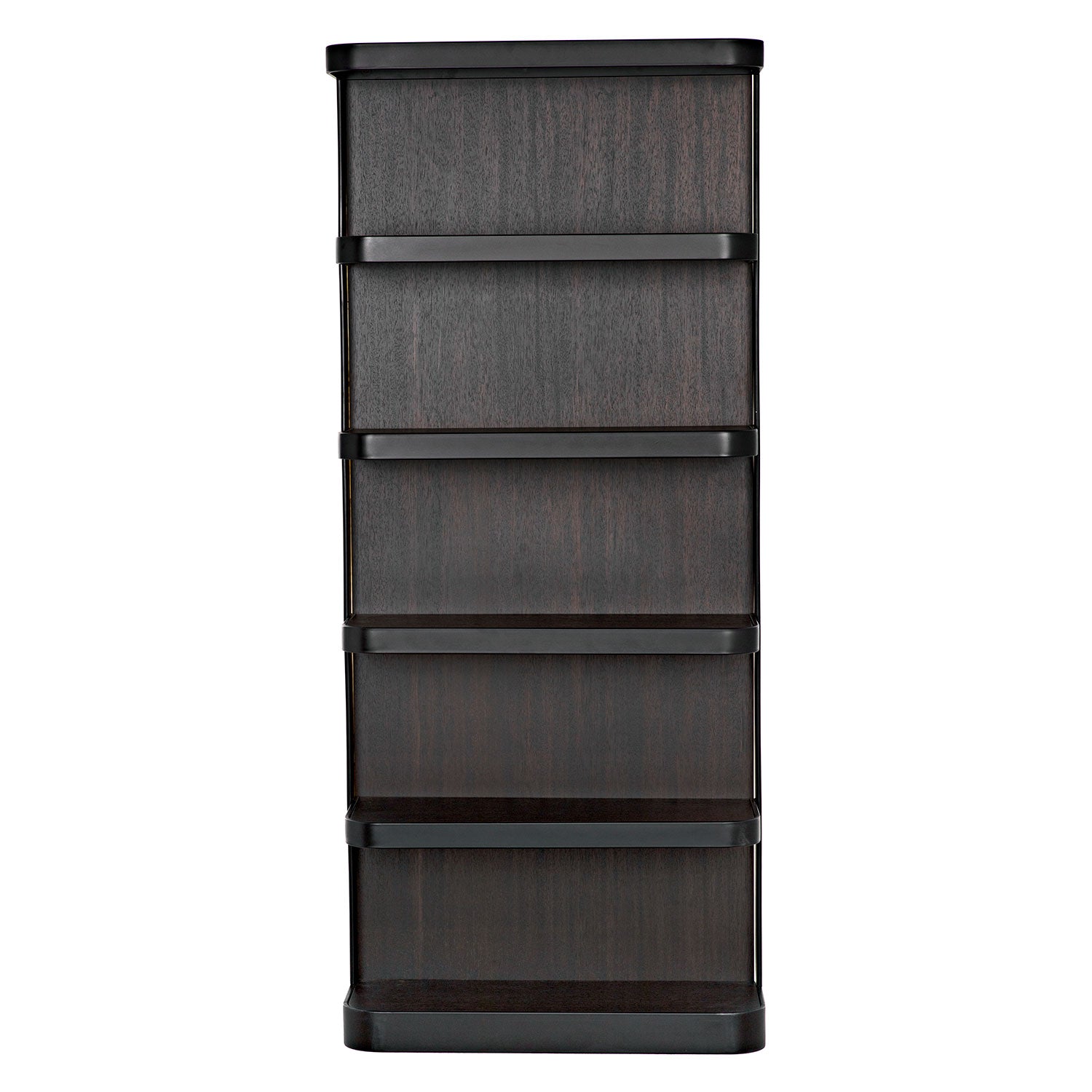 Noir Dido Metal Bookcase