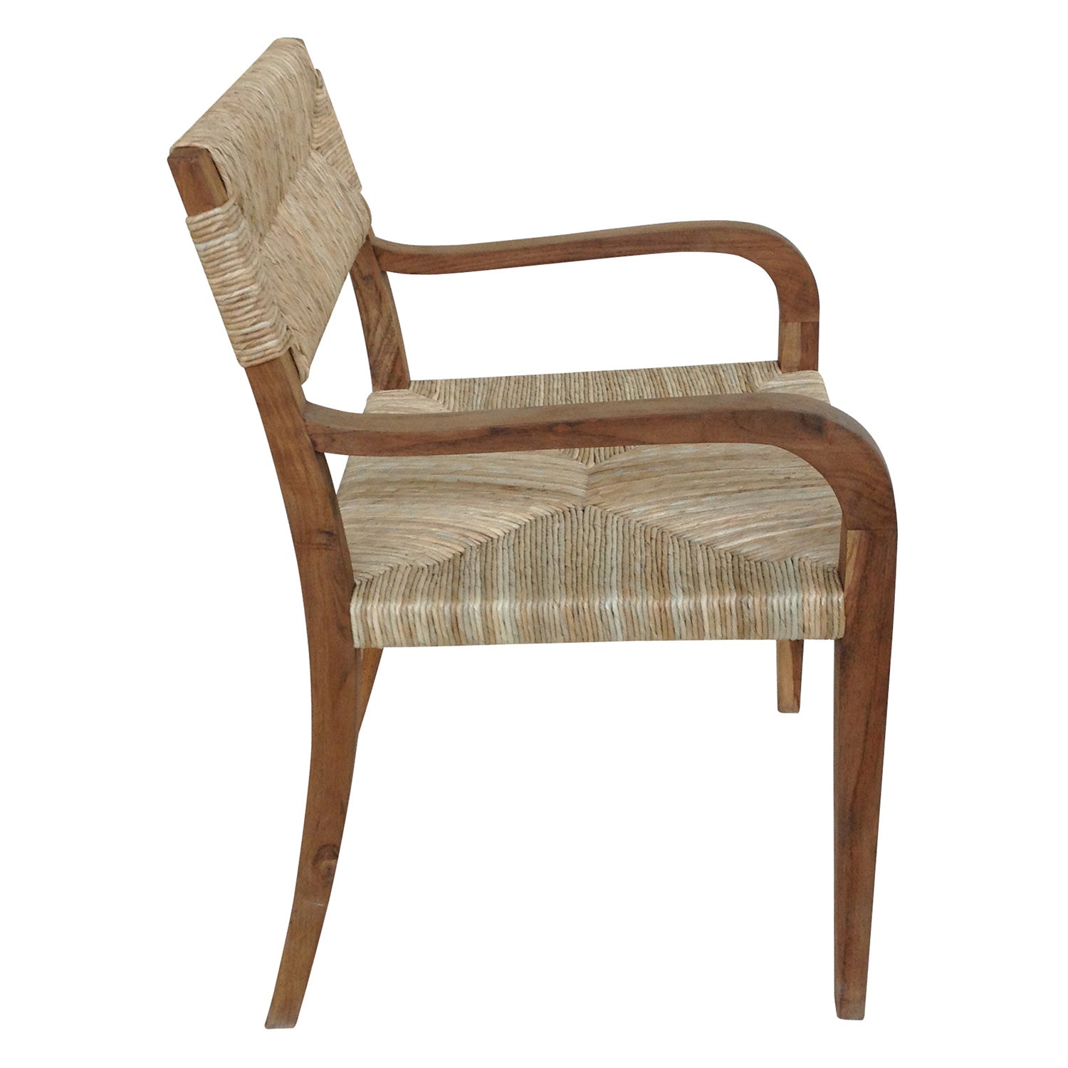 Noir Neva Arm Dining Chair Set of 2