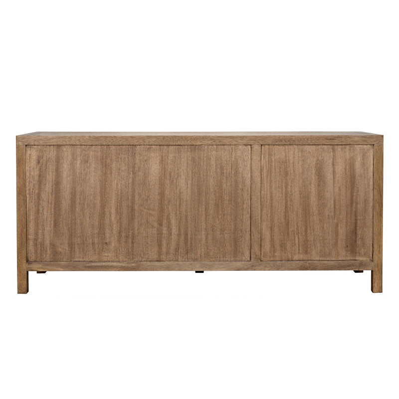 Noir Quadrant 3 Door Sideboard – Paynes Gray