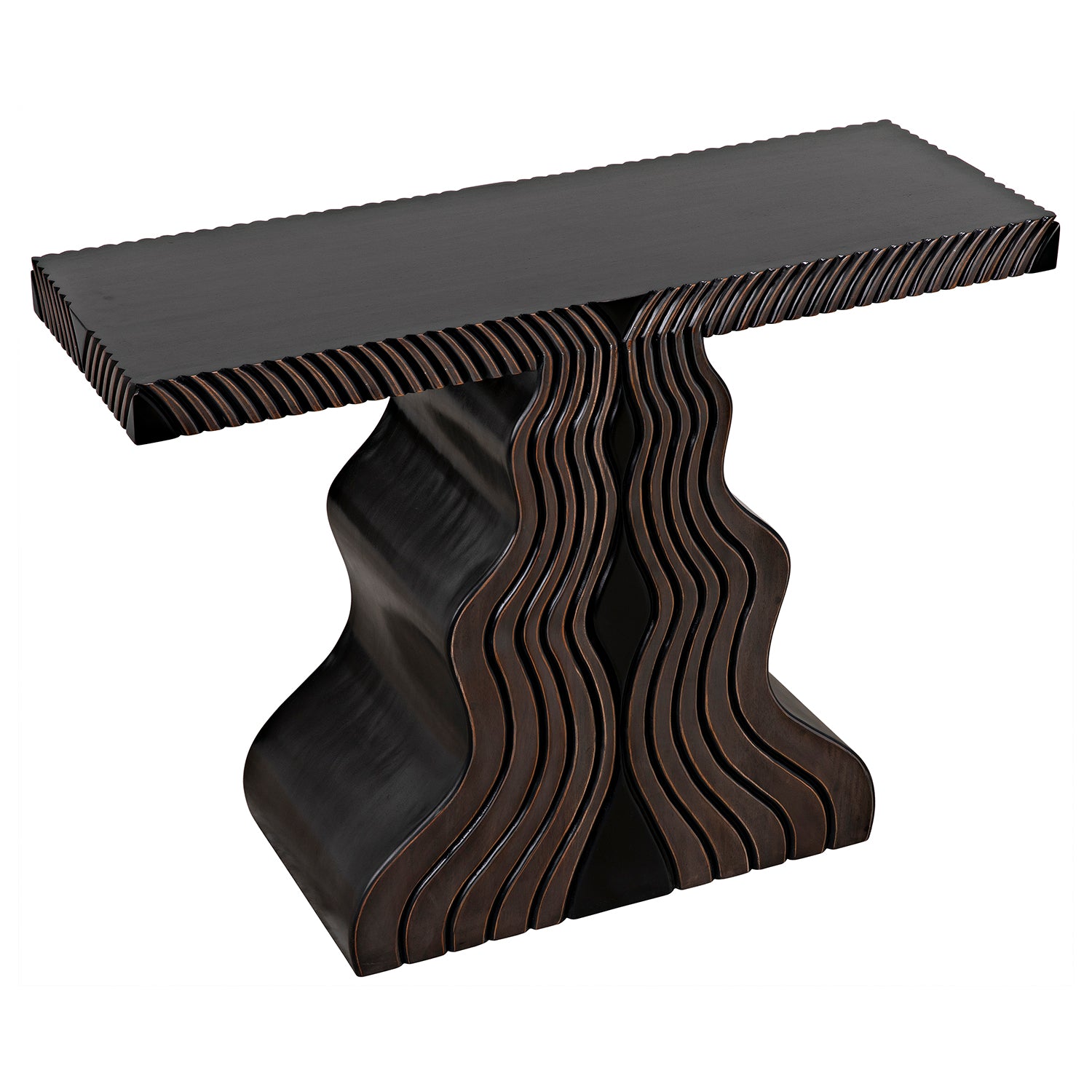 Noir Ray Console Table