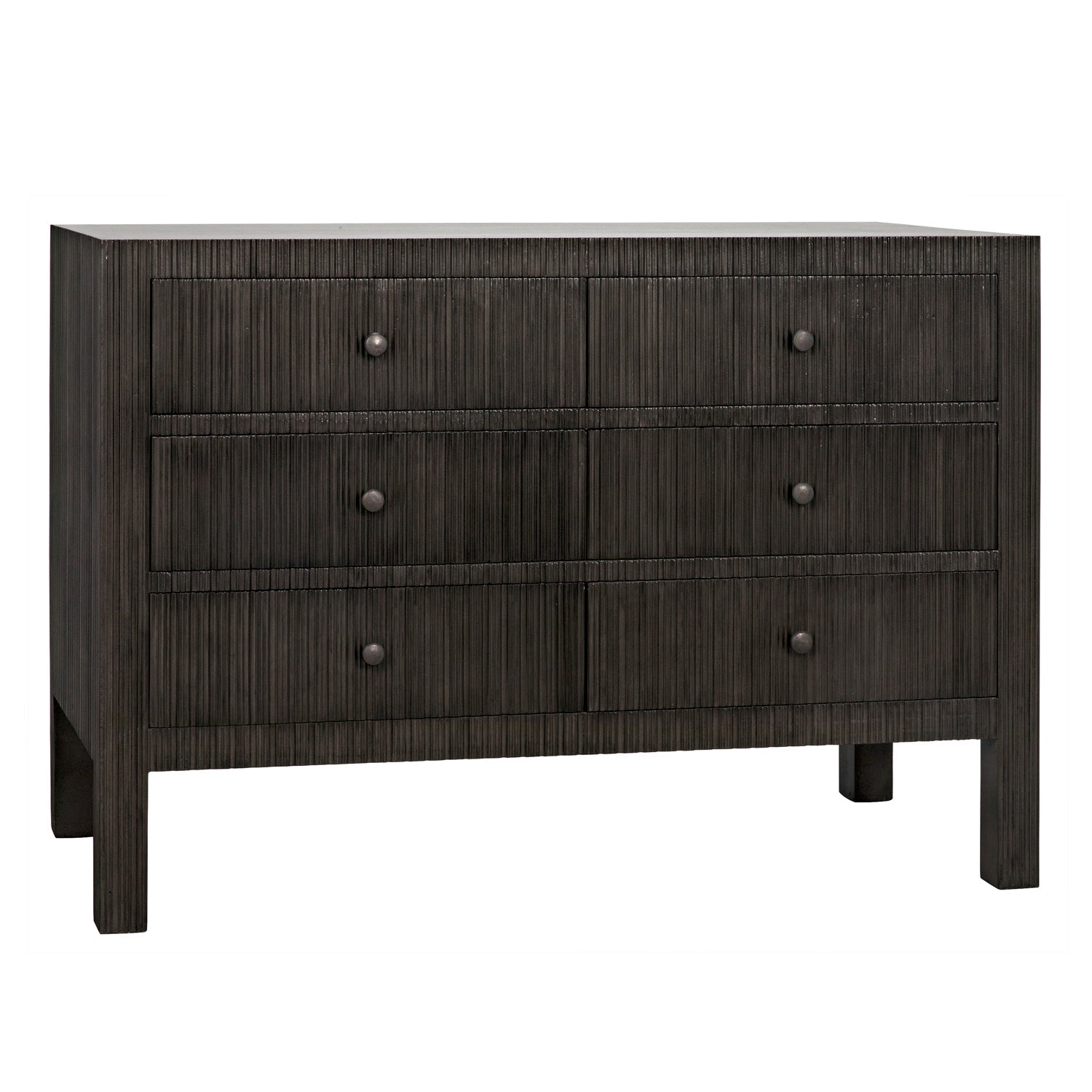 Noir Conrad 6 Drawer Dresser