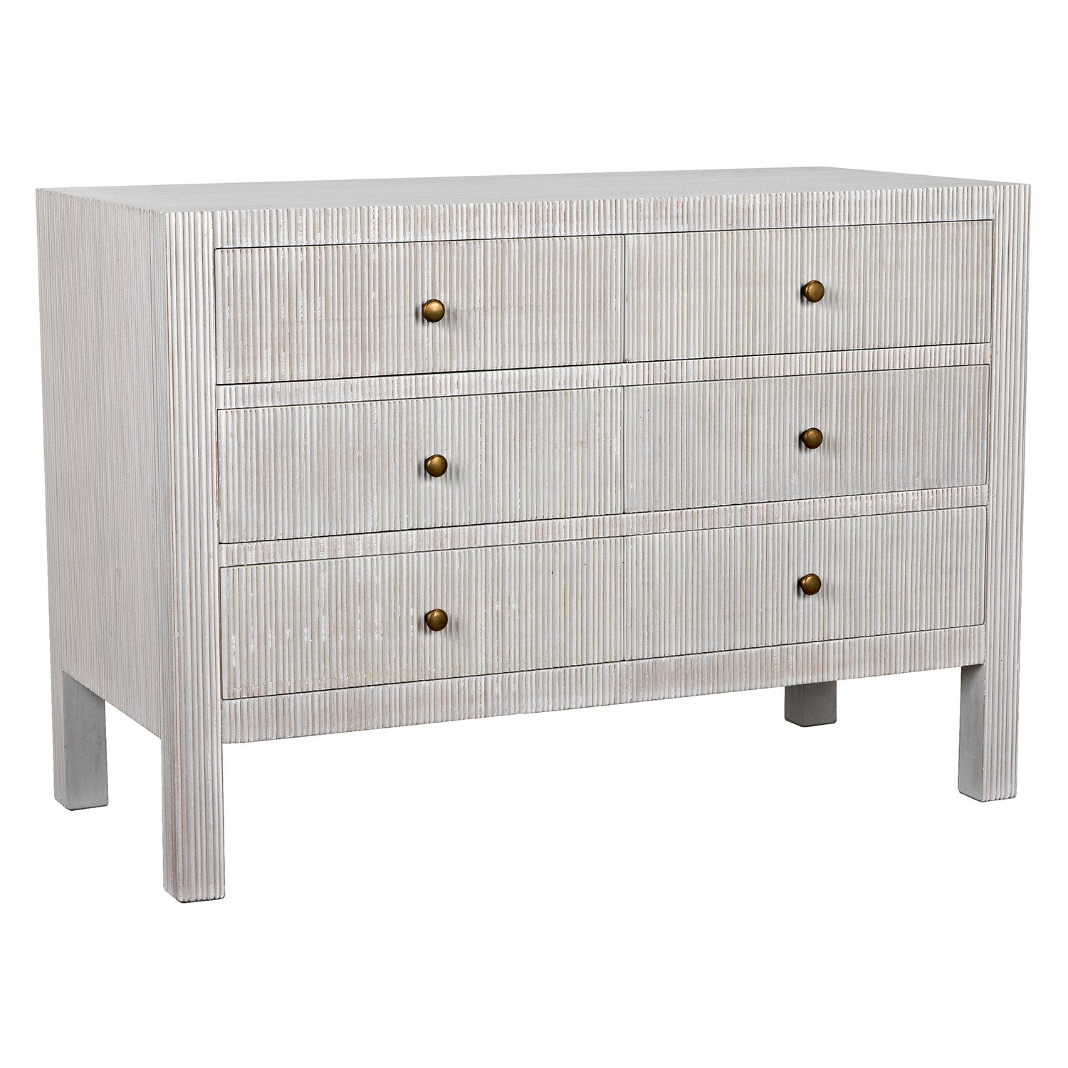 Noir Conrad 6 Drawer Dresser