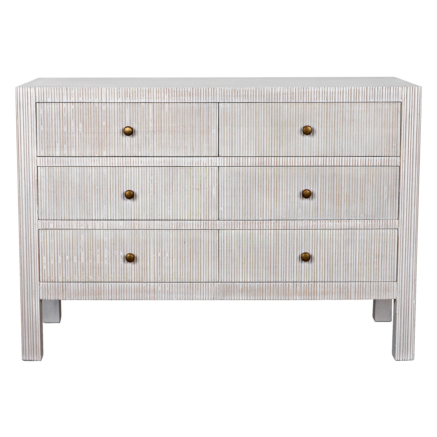 Noir Conrad 6 Drawer Dresser