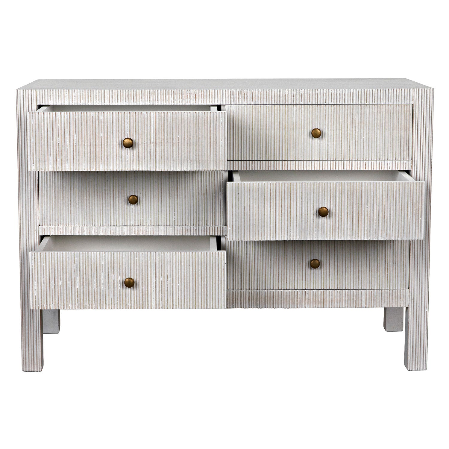 Noir Conrad 6 Drawer Dresser