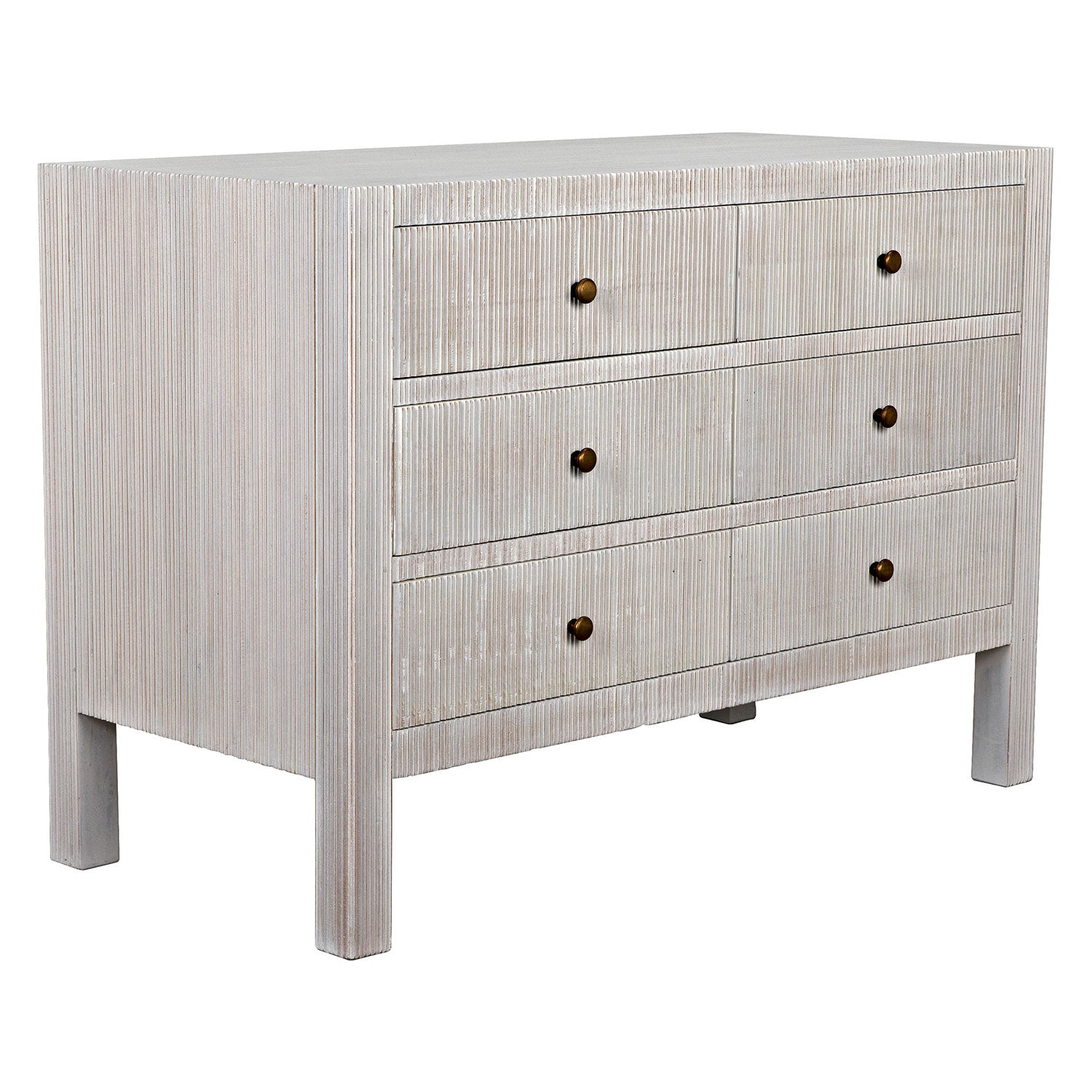 Noir Conrad 6 Drawer Dresser