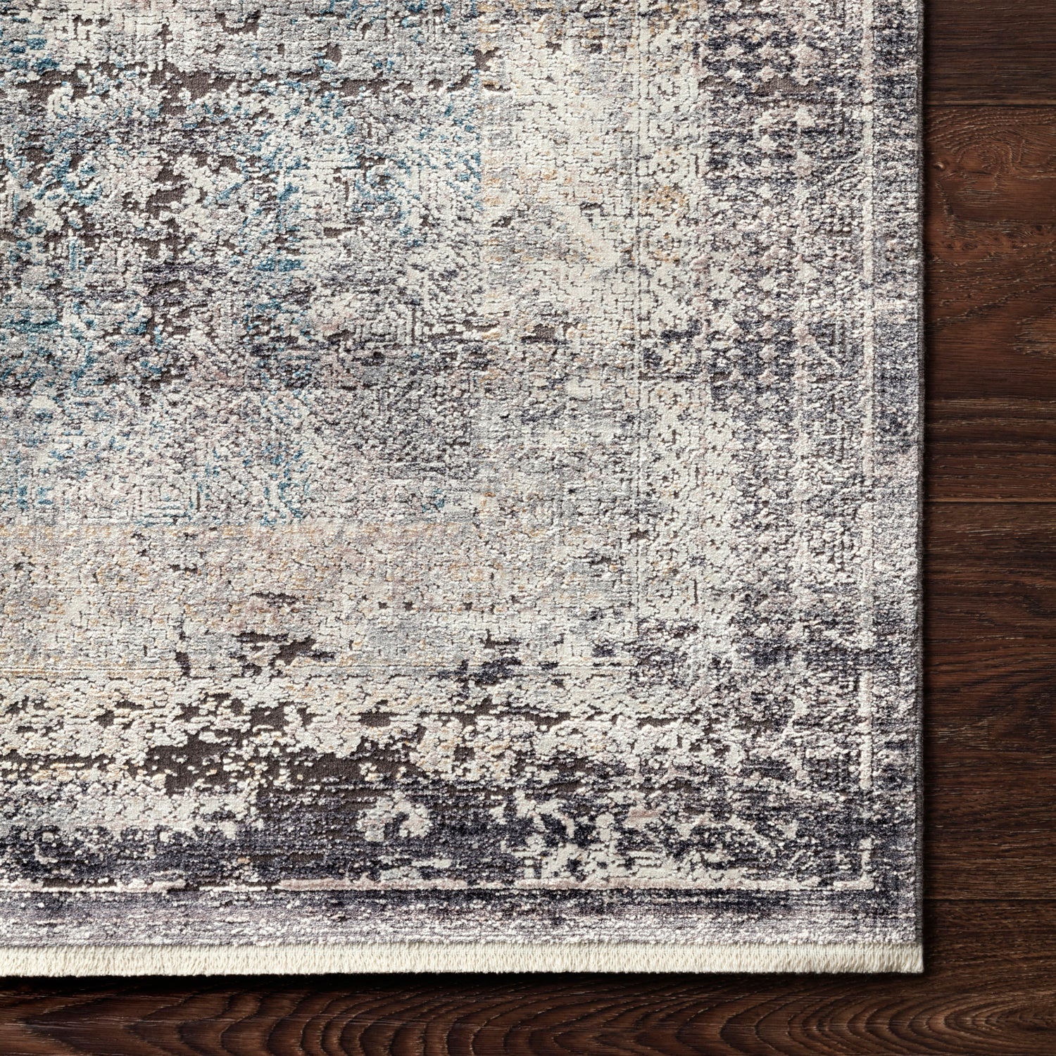 Loloi Gemma Charcoal Power Loomed Rug