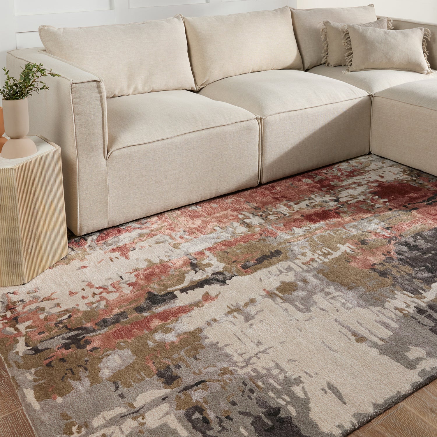 Jaipur Living Genesis Matcha Hand Tufted Rug