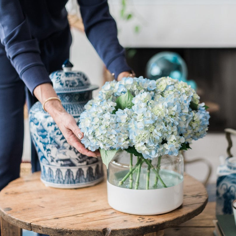 Etu Home Colorblock Flower Vase