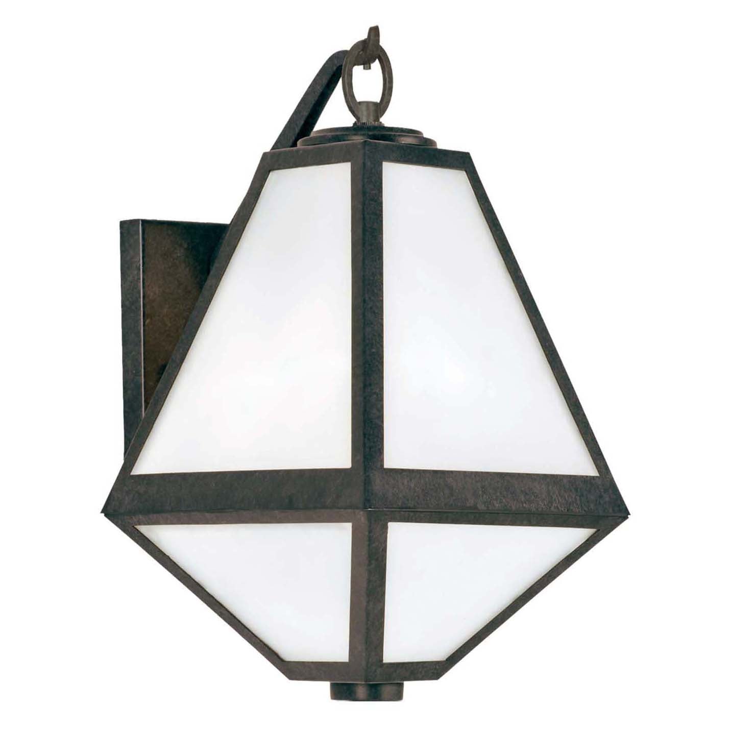 Brian Patrick Flynn For Crystorama Glacier White Glass 1-Light Outdoor Wall Sconce