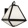 Brian Patrick Flynn For Crystorama Glacier White Glass 1-Light Outdoor Wall Sconce