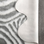 Zebra Faux Rawhide Rug