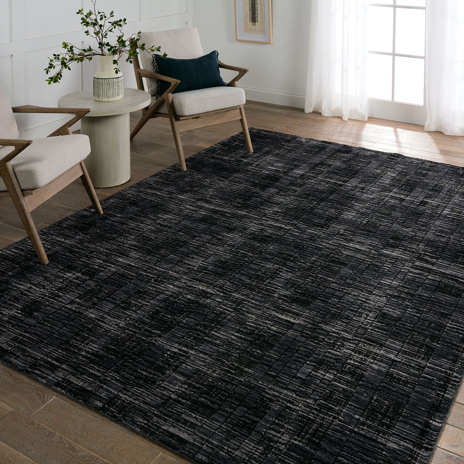 Jaipur Living Graphite Carbon Power Loomed Rug