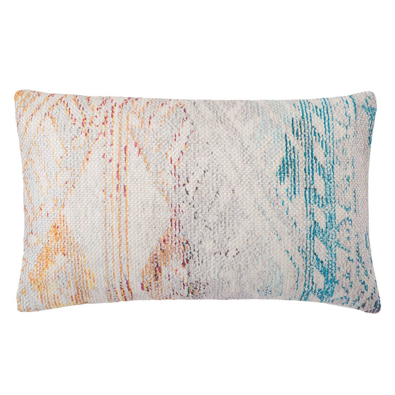 Jaipur Living Omni By Nikki Chu Groove Tribe Lumbar Indoor/Outdoor Pillow