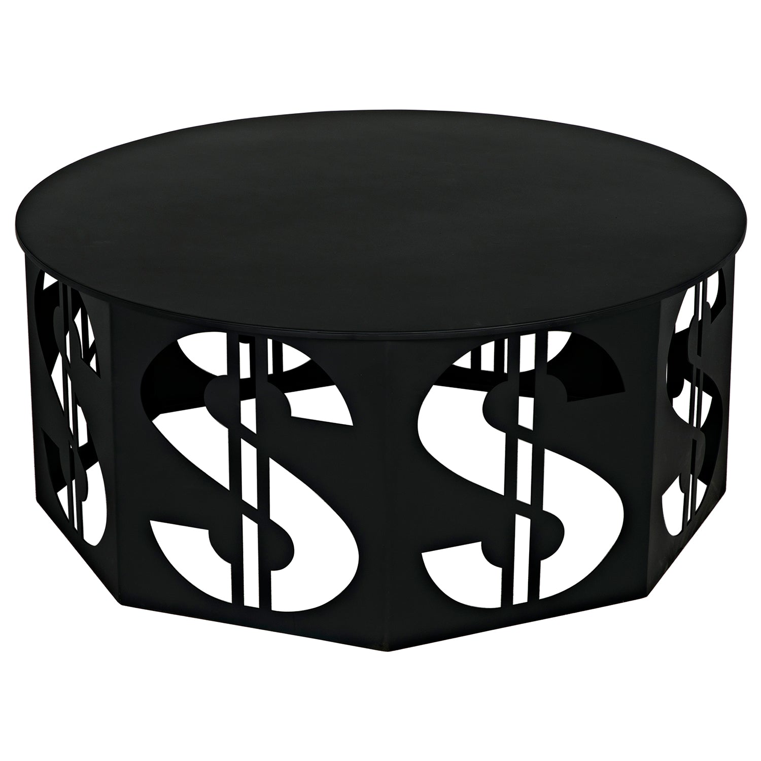 Noir Dollar Coffee Table