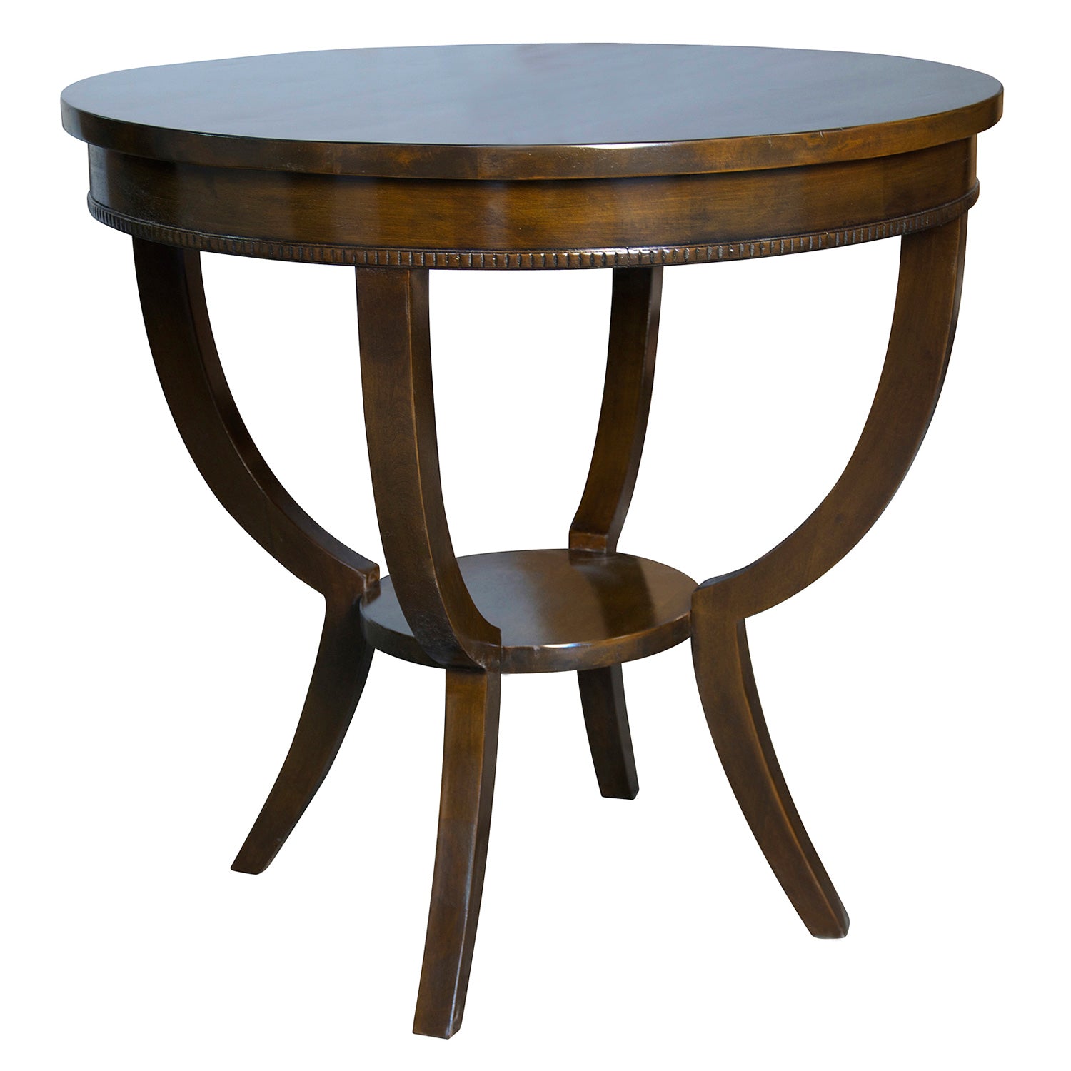 Noir Scheffield Round End Table