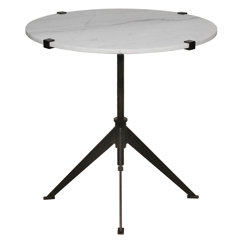 Noir Edith Adjustable Side Table