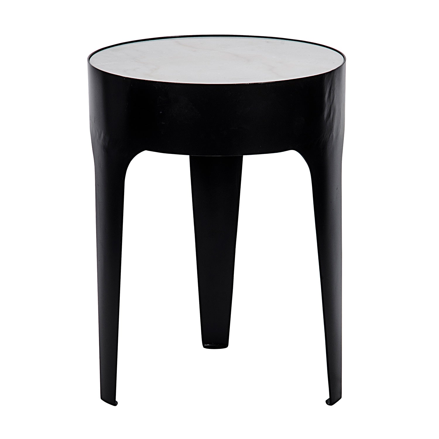 Noir Cylinder Side Table