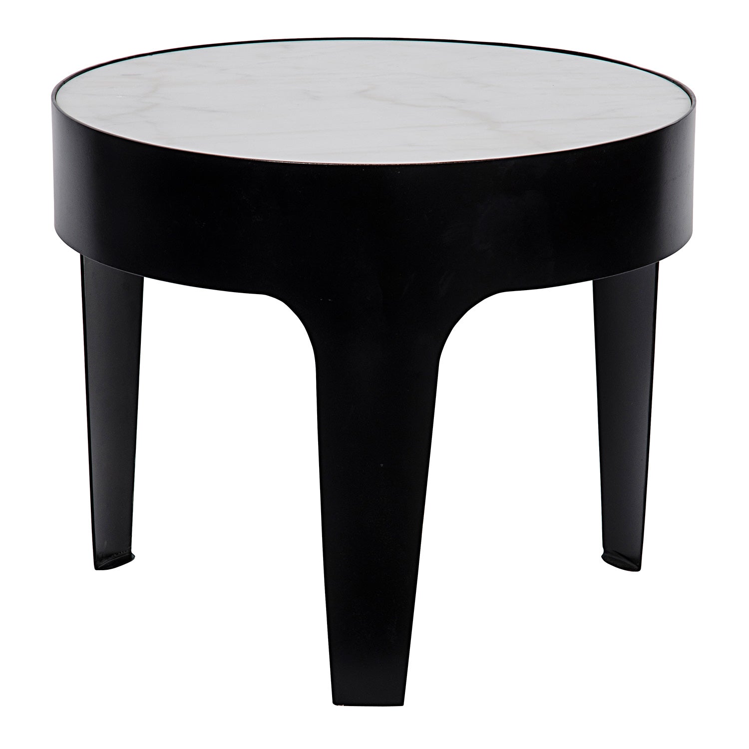 Noir Cylinder Side Table
