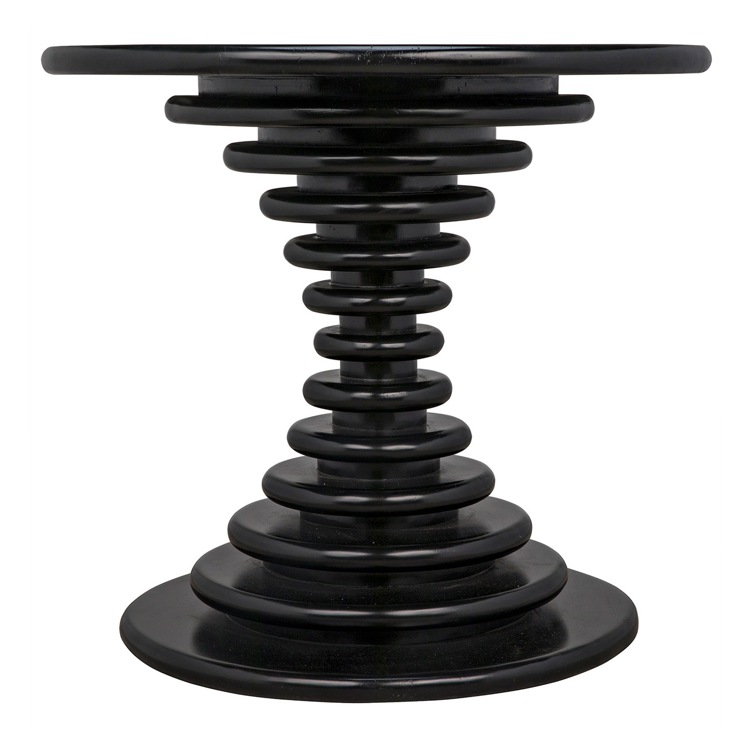 Noir Scheiben Side Table