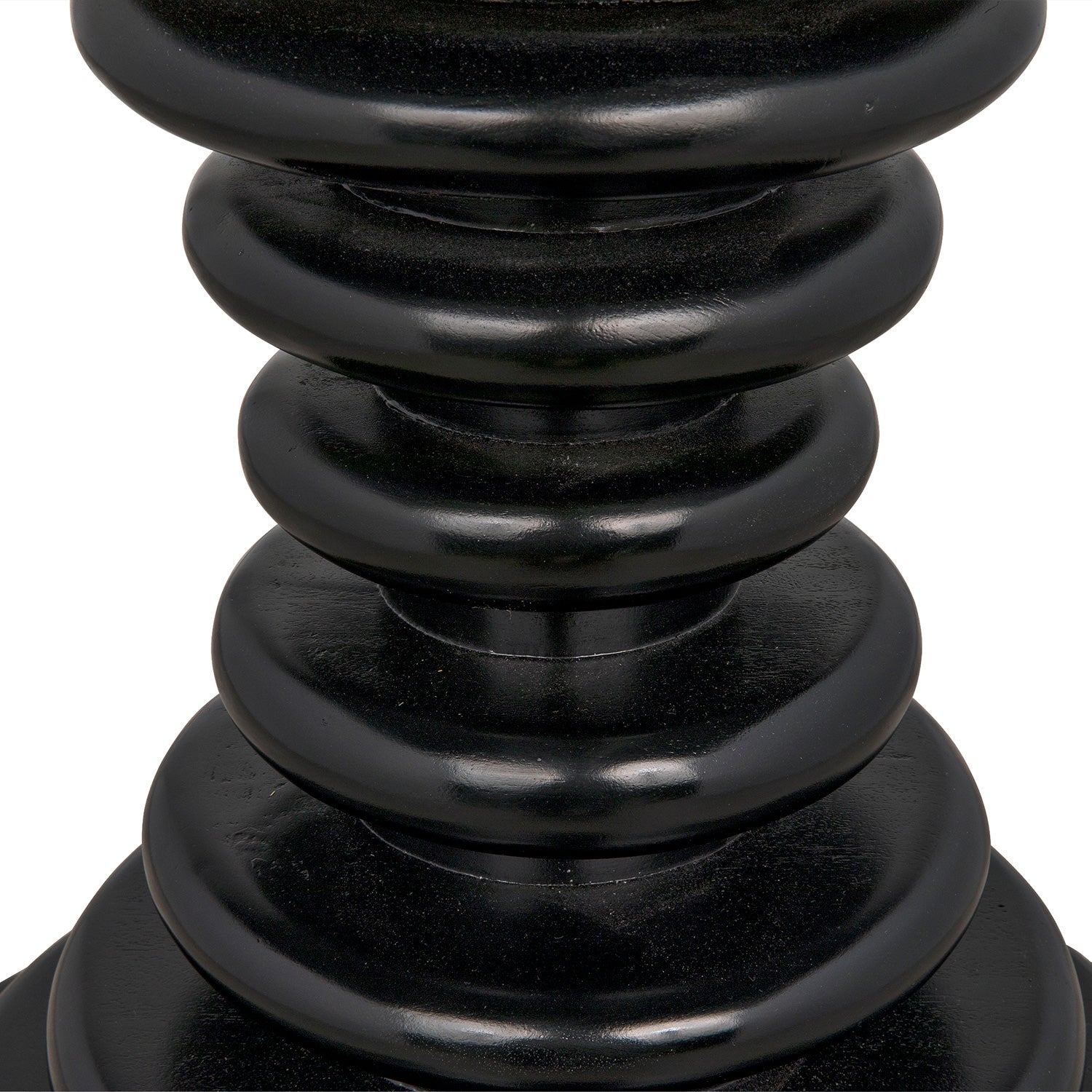 Noir Scheiben Side Table