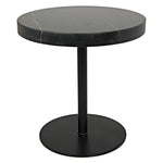Noir Ford Stone Top Side Table