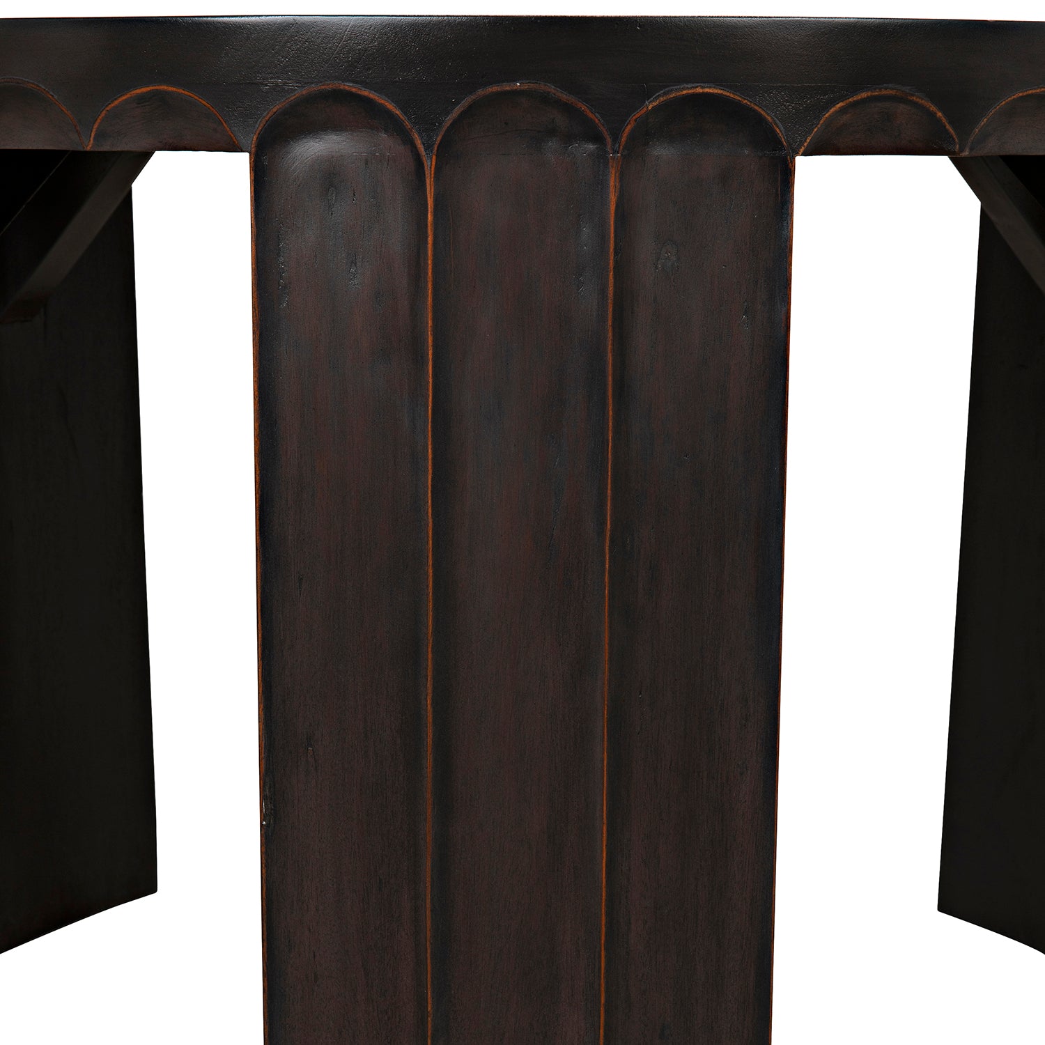 Noir Fluted Side Table