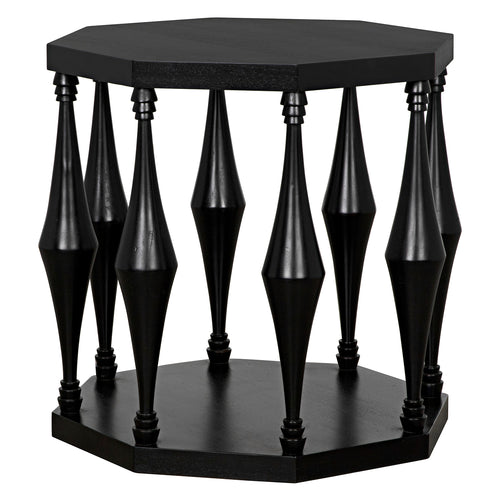 Noir Marceo Side Table