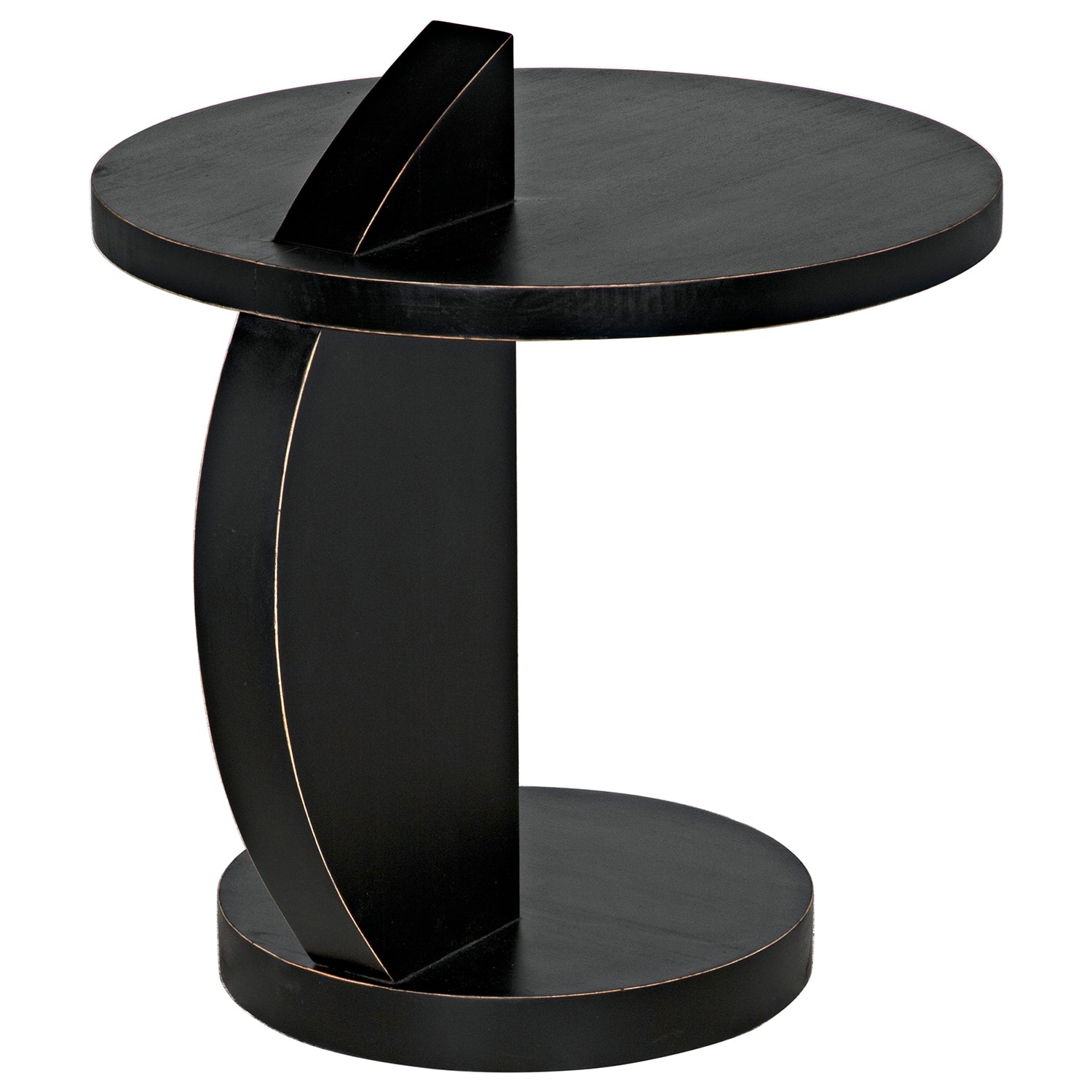 Noir Reed Side Table