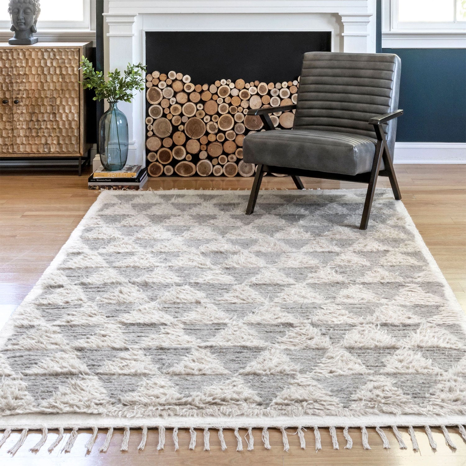 Delhay Shaggy Handmade Rug