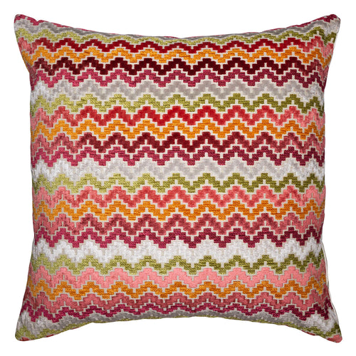 Square Feathers Gage Berry Throw Pillow