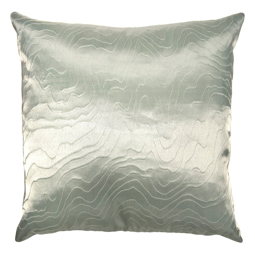 Square Feathers Ganni Waves Throw Pillow