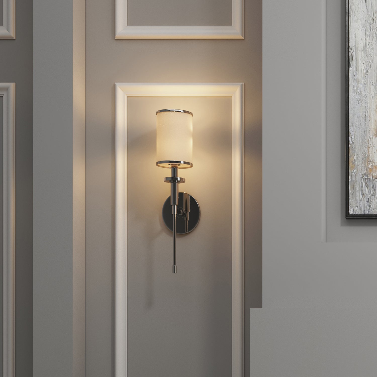 Crystorama Hatfield 1-Light Wall Sconce