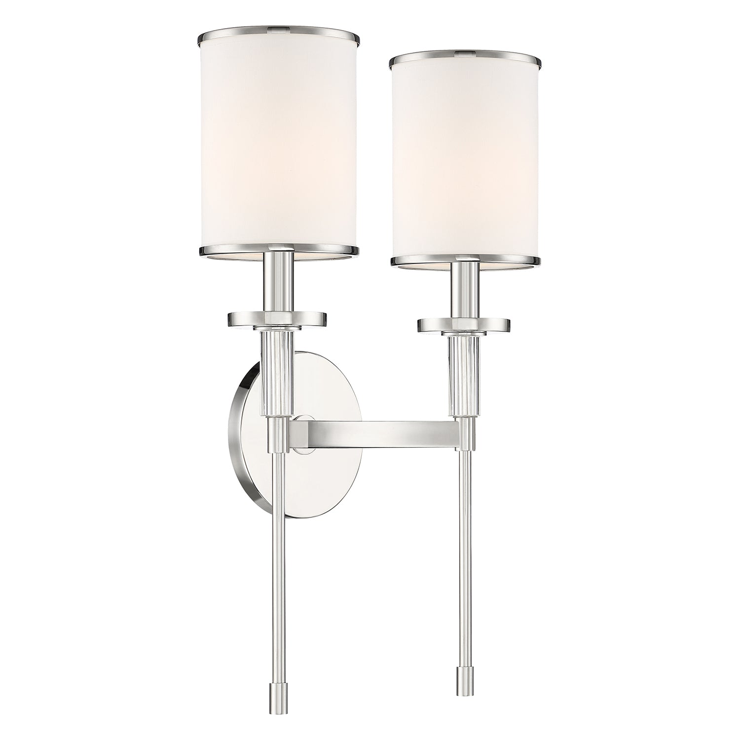 Crystorama Hatfield 2-Light Wall Sconce