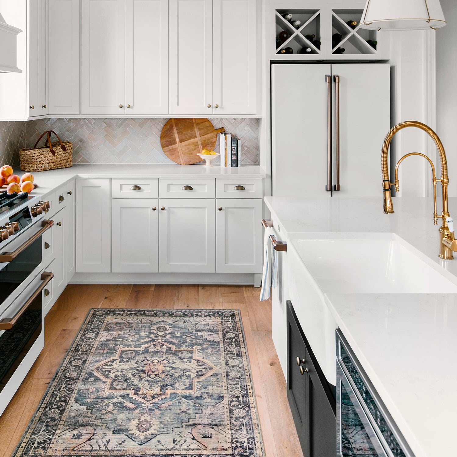 Loloi Hathaway Navy/Multi Power Loomed Rug