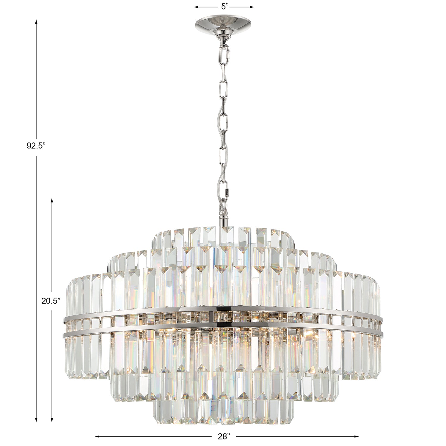 Crystorama Hayes 16-Light Chandelier